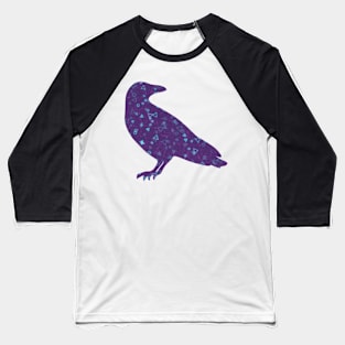 Neon Synthwave Crow Retro Vaporwave Raven Baseball T-Shirt